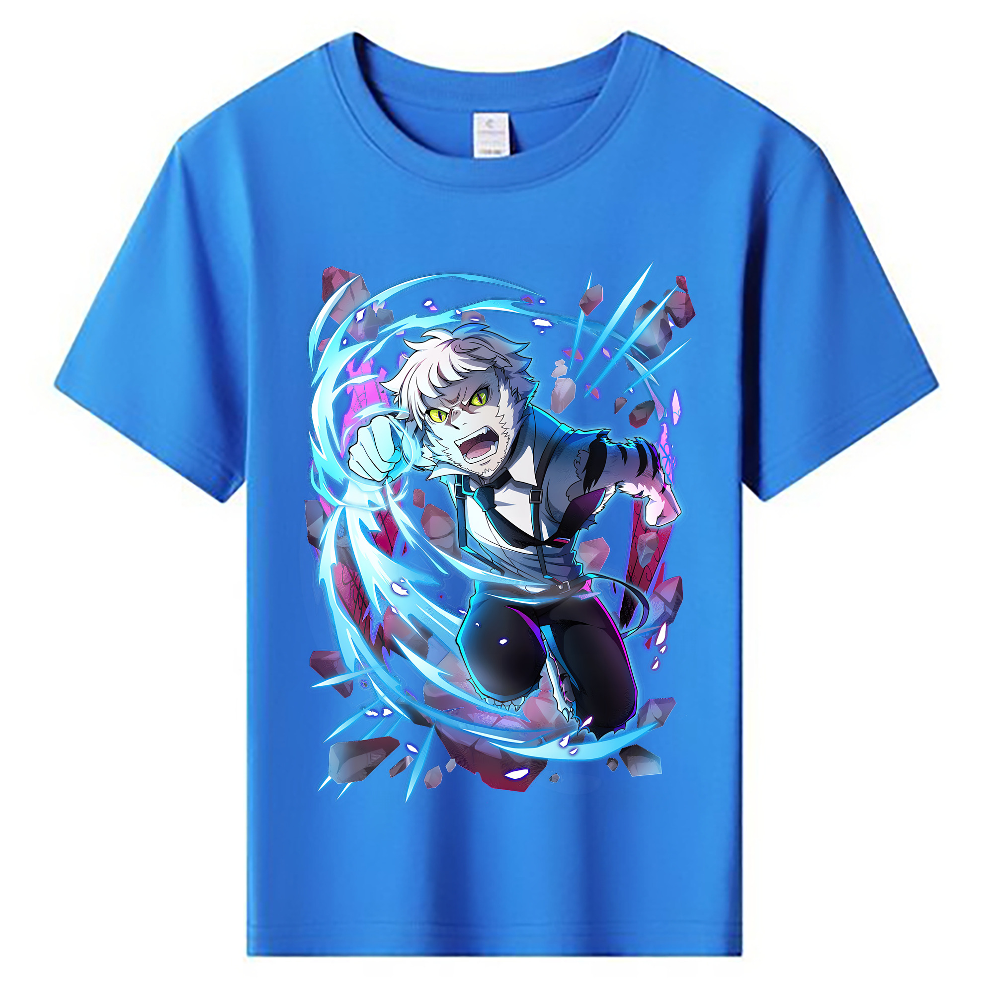 （画像用） 文豪ストレイドッグス Bungo Stray Dogs 綿100％キッズTシャツ（フロントプリント）